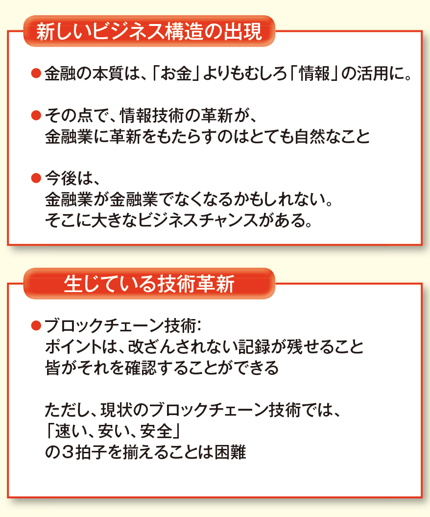 FinTechの本質は「情報」 金融を超えて広がるチャンス | 2017年12月号 | 事業構想オンライン