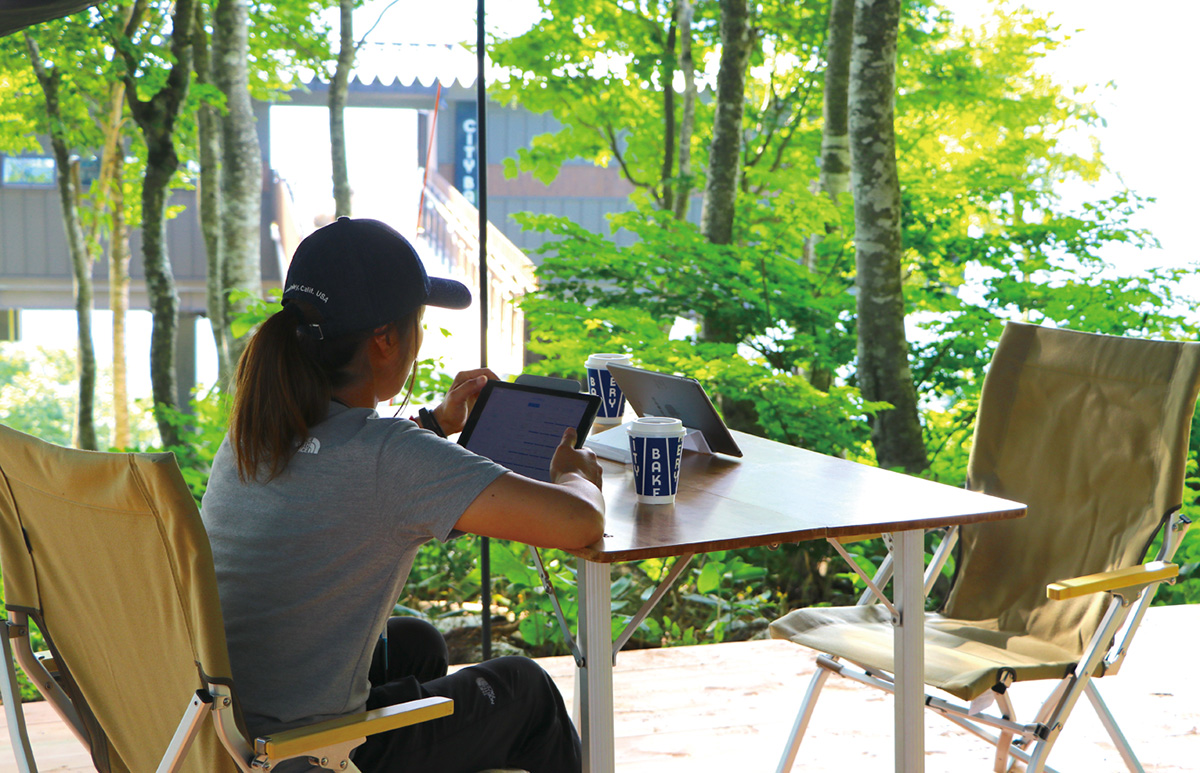 長野県白馬村で「リゾートテレワーク」を実践 大自然の中で働く