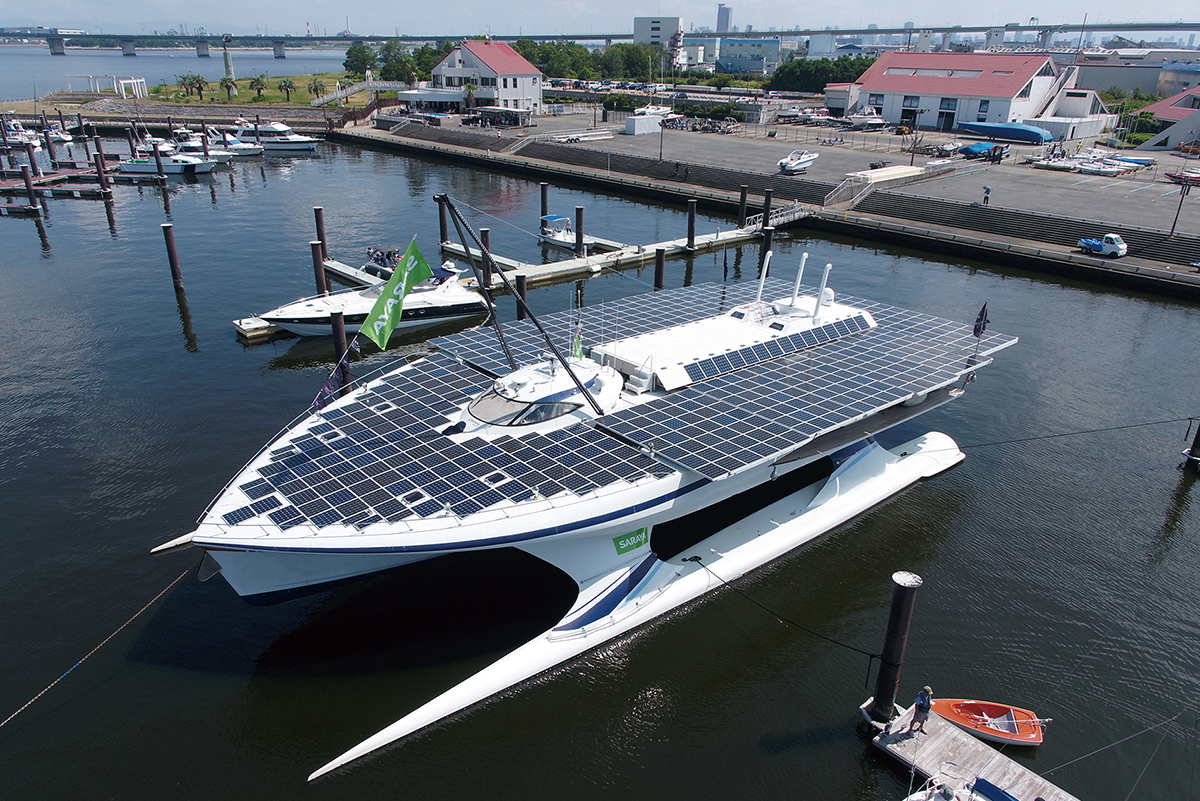 サラヤが目指すゼロエミッション 再エネ船のプロジェクトを支援 | 2021