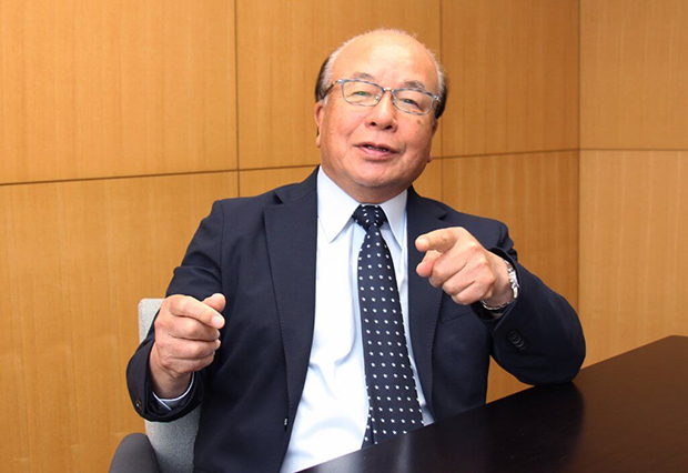 「会社を大きくするのではなく、社員が誇りを持ってやりがいのある仕事ができる『いい会社』にしたい」と話す川上健夫社長