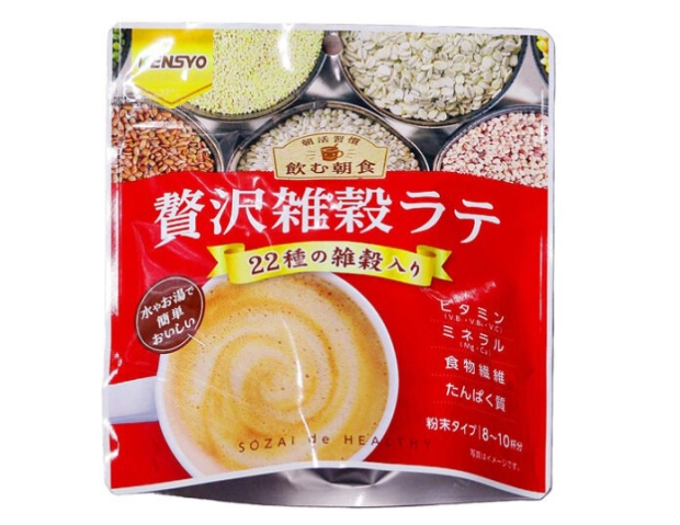 飲む朝食 贅沢雑穀ラテ 22種の雑穀入り