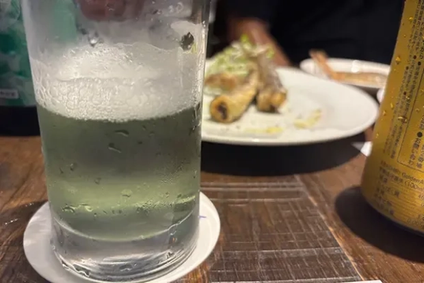 サッポロビールによるサンプル。色味も特徴となっている＝市水産振興課提供