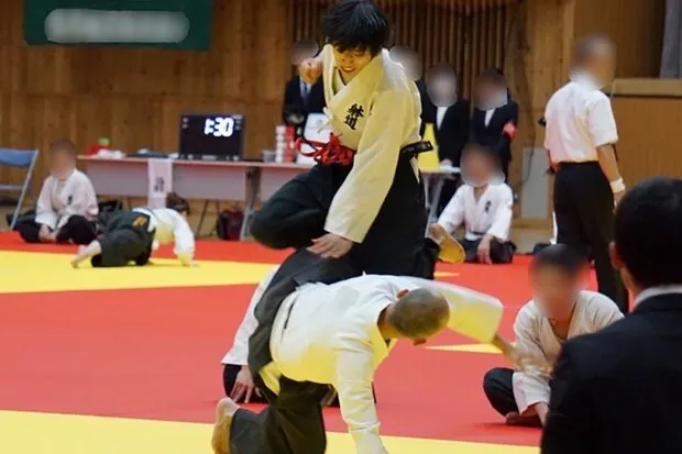 躰道を楽しみつつ、リフレッシュする吉本 一貴さん