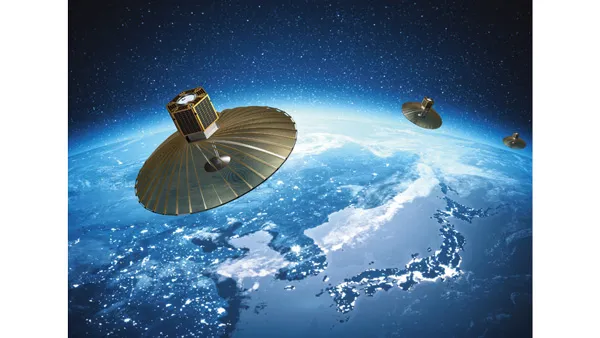 SAR衛星イメージ画像（提供：QPS研究所）