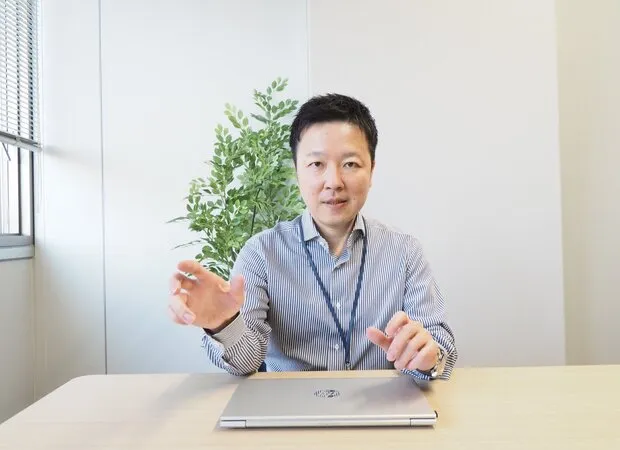 経済産業省イノベーション創出新事業推進課課長補佐の花房健太郎さん