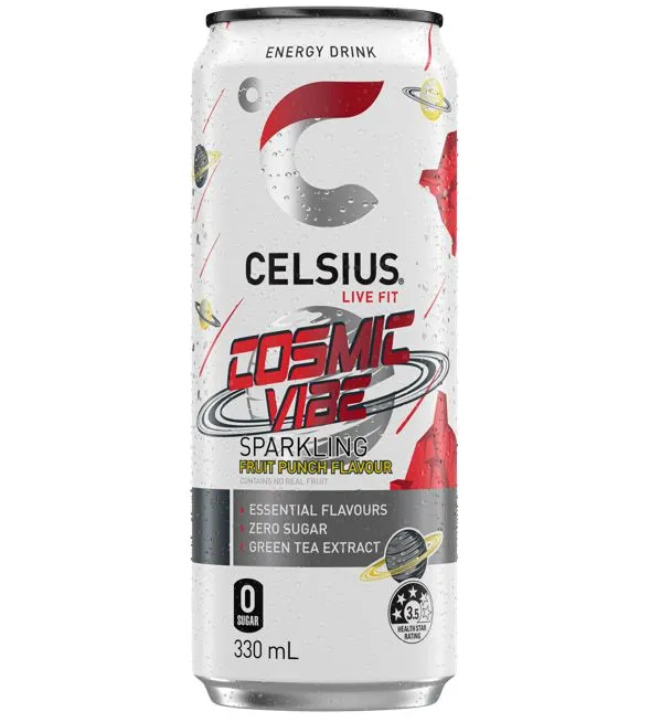 アメリカで人気のナチュラルエナジードリンク「セルシウス」