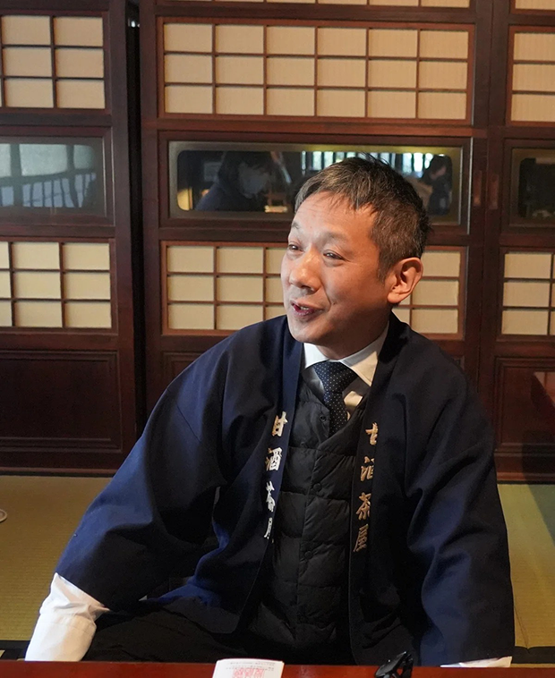 今後の展望を語る山本13代目当主