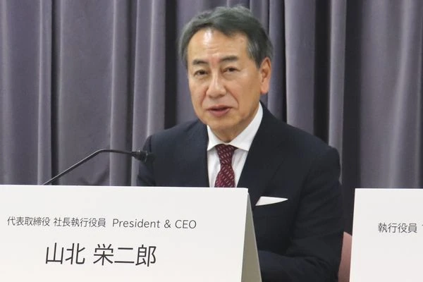 山北栄二郎社長