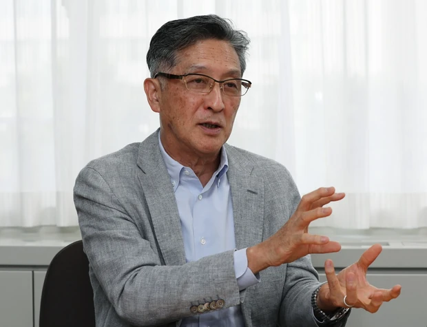 野原諭局長と齊藤裕理事長の対談風景