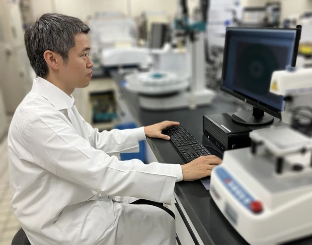 琵琶湖研究所分析室の石川泰平主任研究員