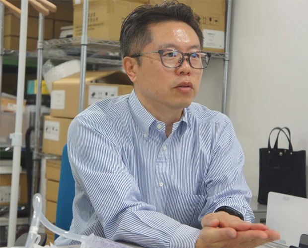 イシダメディカル株式会社　國﨑社長