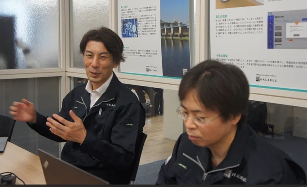 株式会社HACARUS　大西さん、木村さん