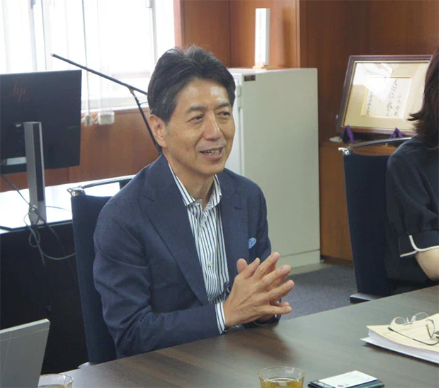 山本ビニター株式会社　山本社長