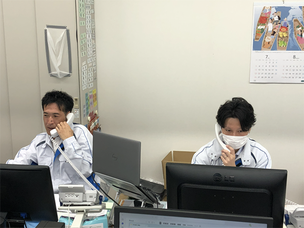 営業業務風景