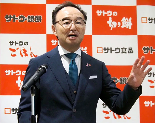 9日の発表会で社長の佐藤元氏