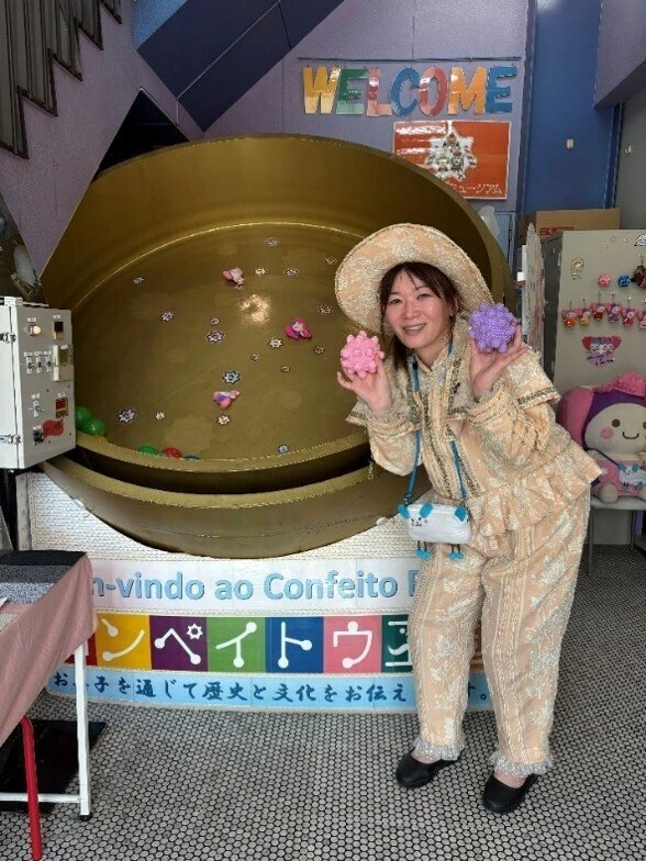 コンペイトウミュージアムの展示