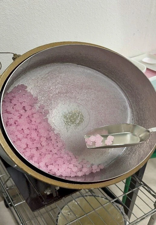 金平糖を作るミニ釜