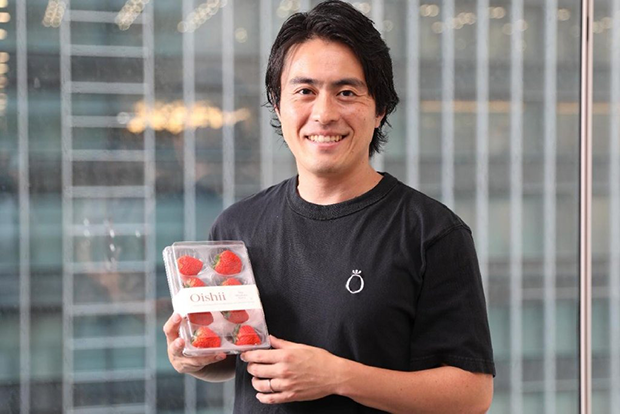 オイシイファーム共同創業者兼CEOの古賀大貴さん